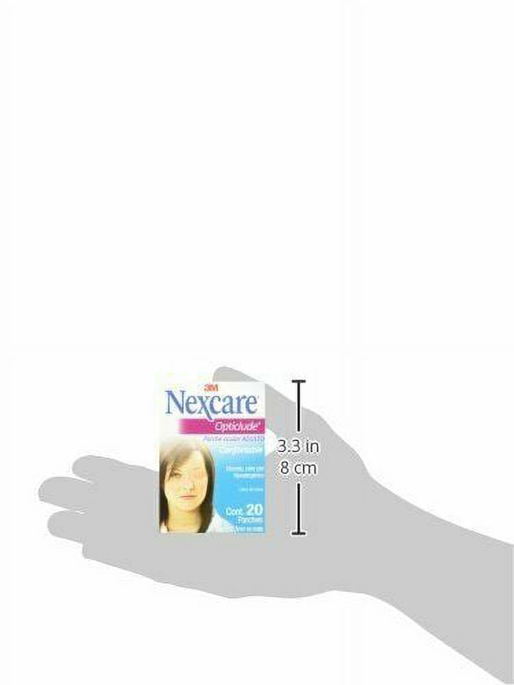 Nexcare™ Opticlude™ Orthoptic Eyepatch, Regular, 3.18in x 2.18in 20 patches/box