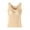 Beige, variant on Thermal Tank Tops for Women Warm Fleece Lined Underwear Vest Solid Lightly Seamless Underwear Tank Tops Soft Comfortable Base Tank Tops for Cold Weather