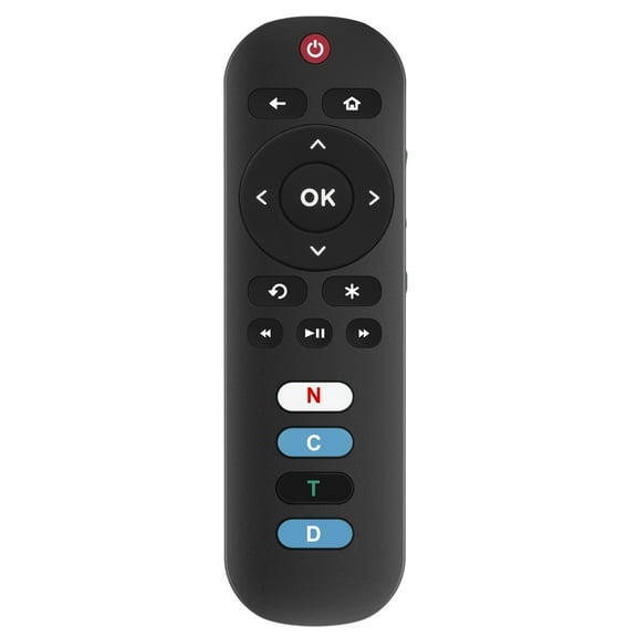Vinabty Replacement Remote Control fit for TCL Roku TV 32S331 55S535 50S455 65S535 32S305 40S305 43S405 50S423 55S435 65S425 75S433 28S3750 32S3750 40FS3750 40FS3850 48FS3750 50FS3800 65US5800