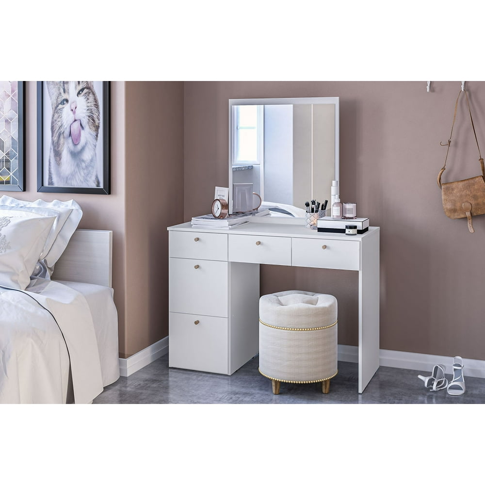 Polifurniture Nevada Dressing Table, White