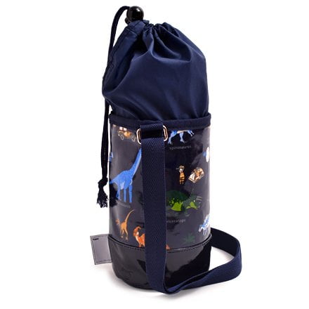 

Water Bottle Cover Small Shoulder Discovery Exploration Dinosaur Continent (Navy) N7306100