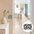 thumbnail image 7 of Yayeee Toggle Light Switch Wall Plate 3-Gang 6.37"x4.48" Decorative Outlet Cover, Black and Gray Plaid Pattern, 7 of 7