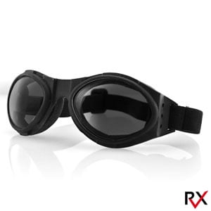 Frame Goggle Accessory - Bobster Bugeye Goggle Blk Frame Smoked Lens