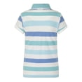 thumbnail image 3 of Lazy Jacks Polo à Logo Rayé pour Femmes, 3 of 4
