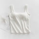 thumbnail image 1 of Pijama de manga corta para mujer, transpirable y de verano, con tirantes, sin mangas. Blusa de poliéster para mujer., 1 of 3