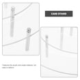 thumbnail image 3 of STRANDCHIC 1Set Acrylic Cake Pedestal Stand Perfect for Buffet Tables, 3 of 6