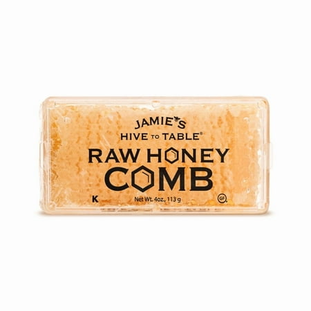 Jamie s Hive To Table 100% Raw Honey Comb  Ultimate Pure Honey  4 Oz