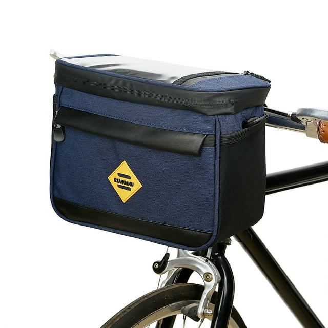 Portaequipajes Bolsa térmica para bicicleta con aislamiento de ciclismo Bolsa para manillar de bicic RZAHUAHU Portaequipajes