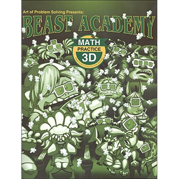 Pre-Owned Beast Academy Practice 3D, 9781934124475, 1934124478, Paperback,