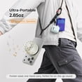 thumbnail image 3 of Imego Portable Mini Magnetic Bluetooth Speaker Adjustable Phone Stand & Kitche, Refrigerator, Anything Magnet, Gifts White, 3 of 7