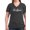 Charcoal, variant on CafePress - The Bronx, NY Women's V Neck T Shirt - Women's V-Neck Dark T-Shirt