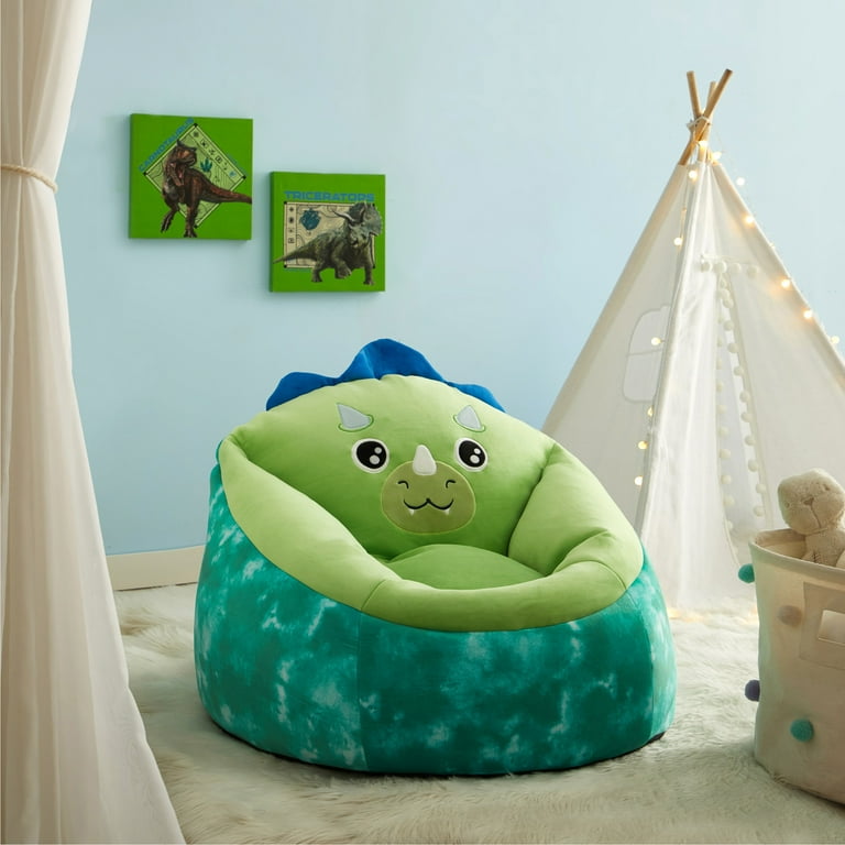 American Kids Squishy Dinosaur Bean Bag Chair