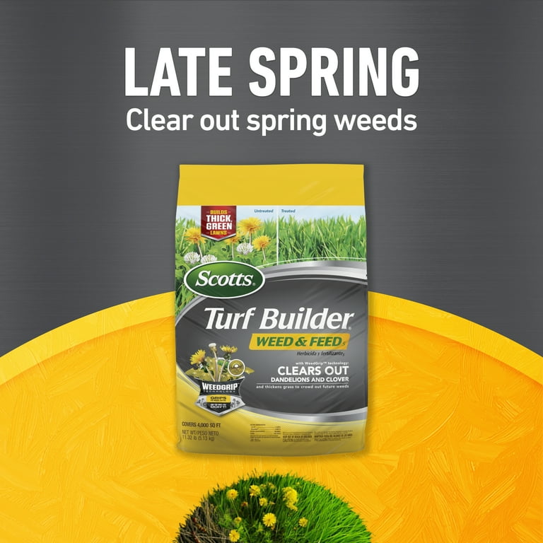 Scotts Turf Builder Bundle with Edger Spread for Small Lawns
