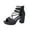 Black, variant on Pink Women Platform Sandals Fish Mouth Thick Heel Casual Summer Outdoor Strappy Footwear Size 39 Eu 1 Pair Shoes Heel Height 3.35 Inches Weight 0.79 Lb