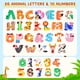 thumbnail image 2 of Letras y Números Magnéticos para Refrigerador JoyCat 36 Piezas, 2 of 9