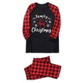 thumbnail image 3 of Busydd Family Christmas Pajamas with Dog Fashion Print Xmas Pajamas Matching Sets Long Sleeve Round Neck Tee Tops Pants Family Matching Outfits for Men/Women/Kids, 3 of 4