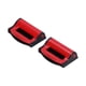 thumbnail image 1 of Par de clips posicionadores de cinturón de seguridad, ajustador de tensión, ajustable, cómodo, para modificación de automóvil, reemplazo rojo, 1 of 14