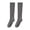 Dark Gray, variant on Women's Breathable Running Compression Socks, Athletic Support Socks for Hiking Travel Jogging, Knee High, Sports