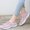 Pink, variant on XIAQUJ Women's Shoes Fashion All-match Lightweight Breathable Casual Sports Shoes Women's Fashion Sneakers Beige 7.5(38)
