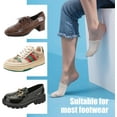thumbnail image 3 of Women Toe Topper Socks,Non-skid No Show Toe Cover Socks,6-12 Pack Seamless Half Socks, 3 of 6