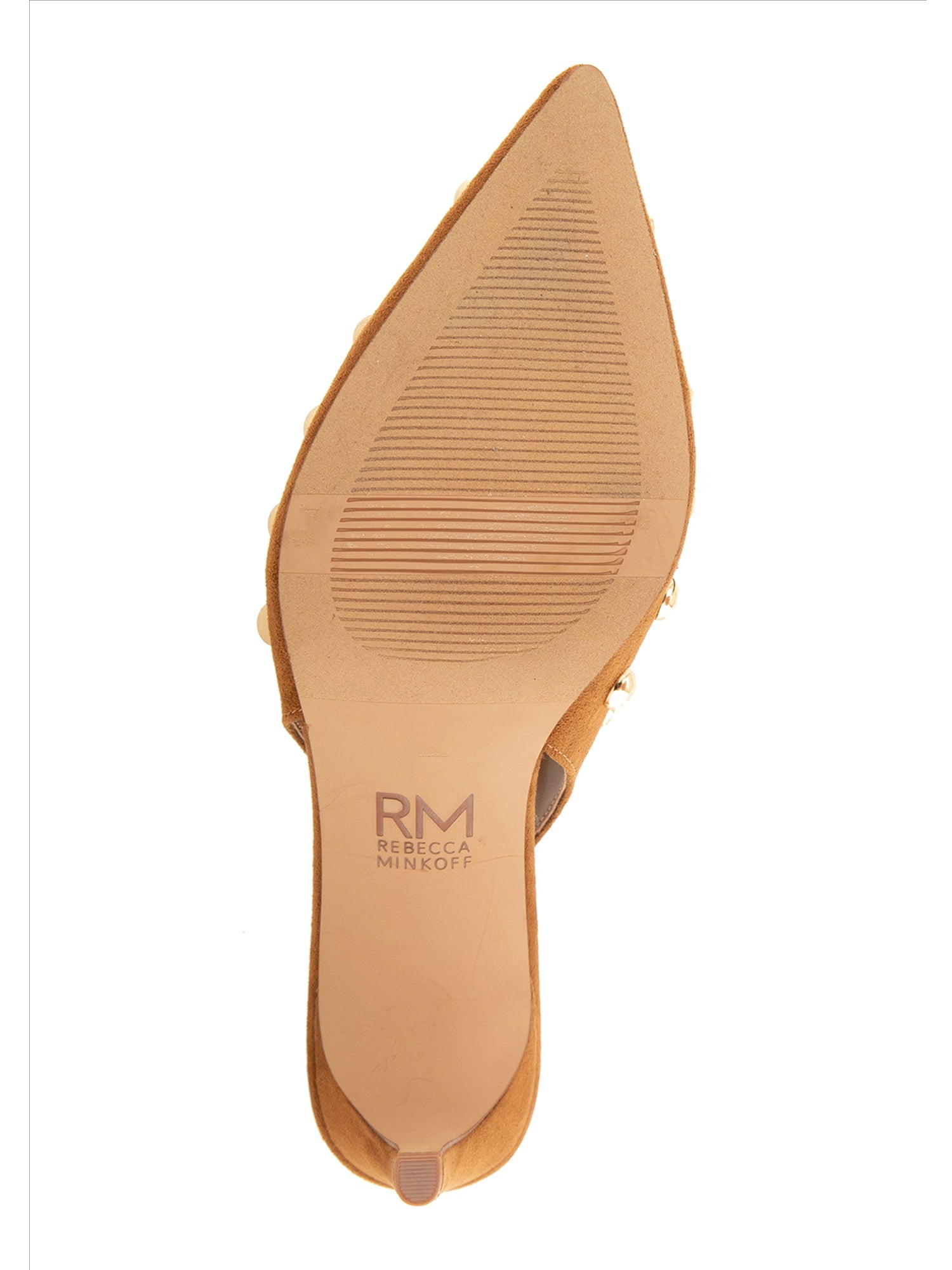 RM by Rebecca Minkoff Women's Leena Studded Pointed Toe Slingback Heel