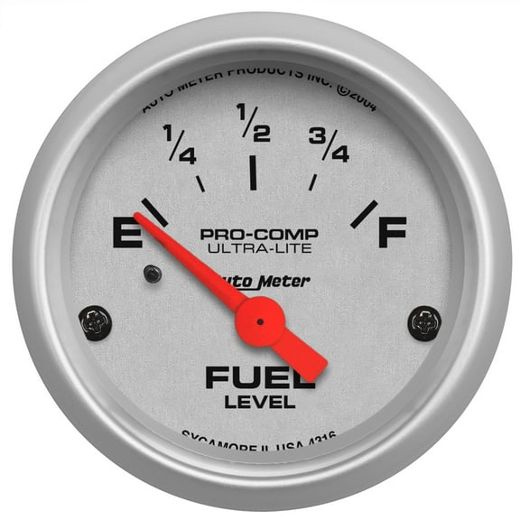 AutoMeter 4316 Ultra-Lite Electric Fuel Level Gauge