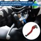 thumbnail image 3 of Palancas de freno y embrague cortas/largas únicas para Suzuki GSXR600 2006-2025, palanca de freno ajustable en 6 posiciones, mango rojo con extremo negro, 1 par, 3 of 7