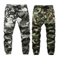 thumbnail image 4 of KYAIGUO Kids Teen Cargo Pants for Boys Casual Leggings Elastic Waist Outdoor Pants Big Little Boys Spring Fall Camouflage Cargo Joggers 5-15 Years Old, 4 of 7
