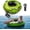 Green, variant on River Tube,47'' Heavy Duty River Tube with 600D Oxford Canvas Cover, River Floats for Adults with Removable Cushion, Cup Holder & Tow Strap for Pool, Lake, River