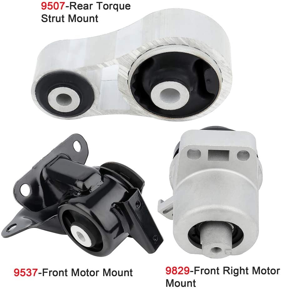 SCITOO Engine Motor and Trans Mounts Set Compatible with 2007-2012 for Mazda CX-7