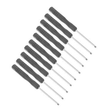 Slotted Tip Screwdriver Repair Tool 50 Pcs Set Pocket Electronic Flathead Screwdrivers