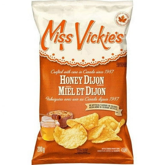 Miss Vickies Kettle Cooked Honey Dijon, 200g/7.1 oz