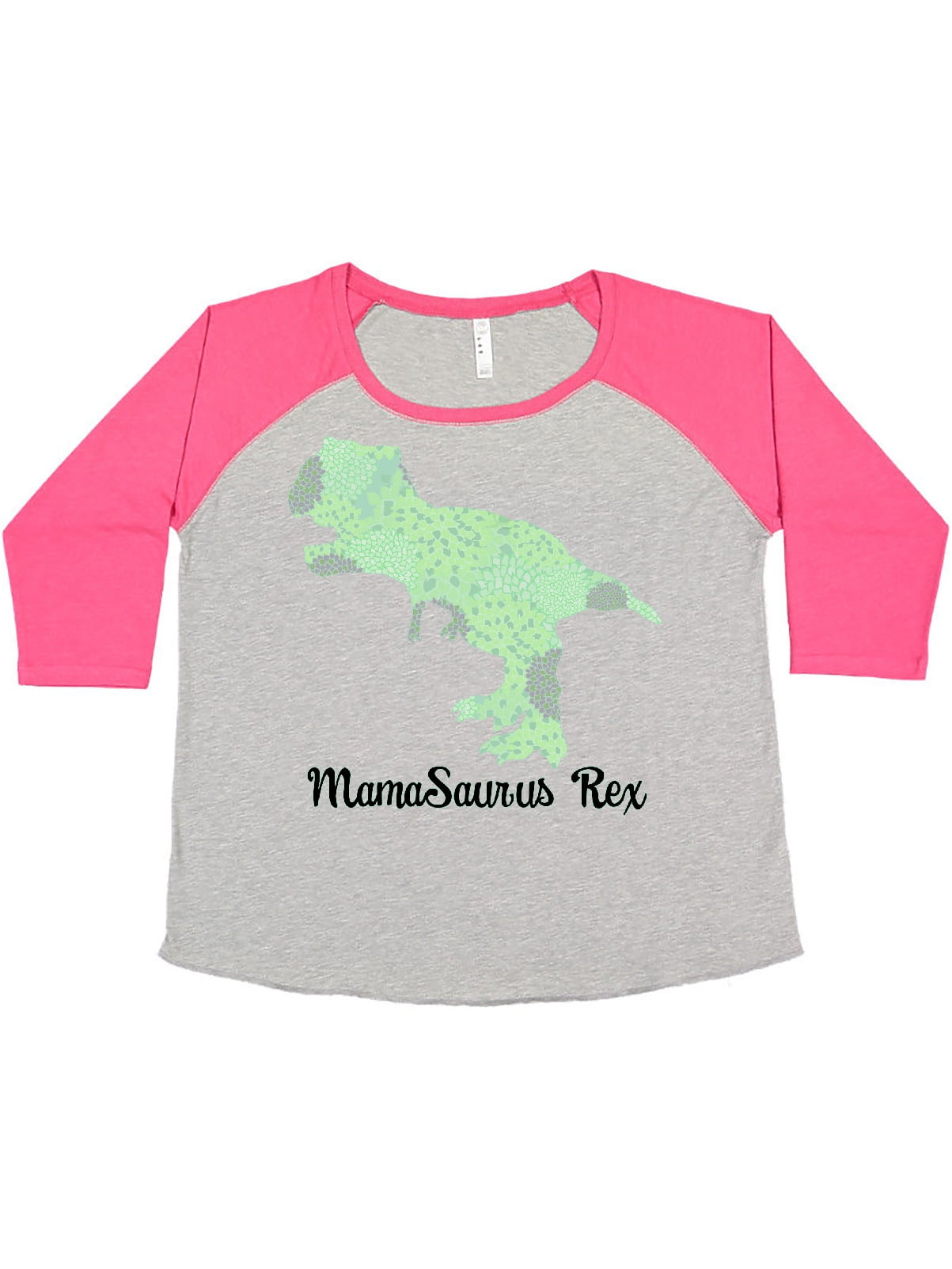 Inktastic Mamasaurus Rex in Green Women 
