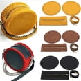 thumbnail image 3 of 1Set Handmade Handbag Bag Set Leather Bag Bottoms With Hardware Package Accessories HandBag Shloulder Straps DIY Women Backpack, 3 of 7