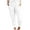 White, variant on Aayomet Women Pants Women's Printed Solid Activewear Jogger Track Sweatpants,White S