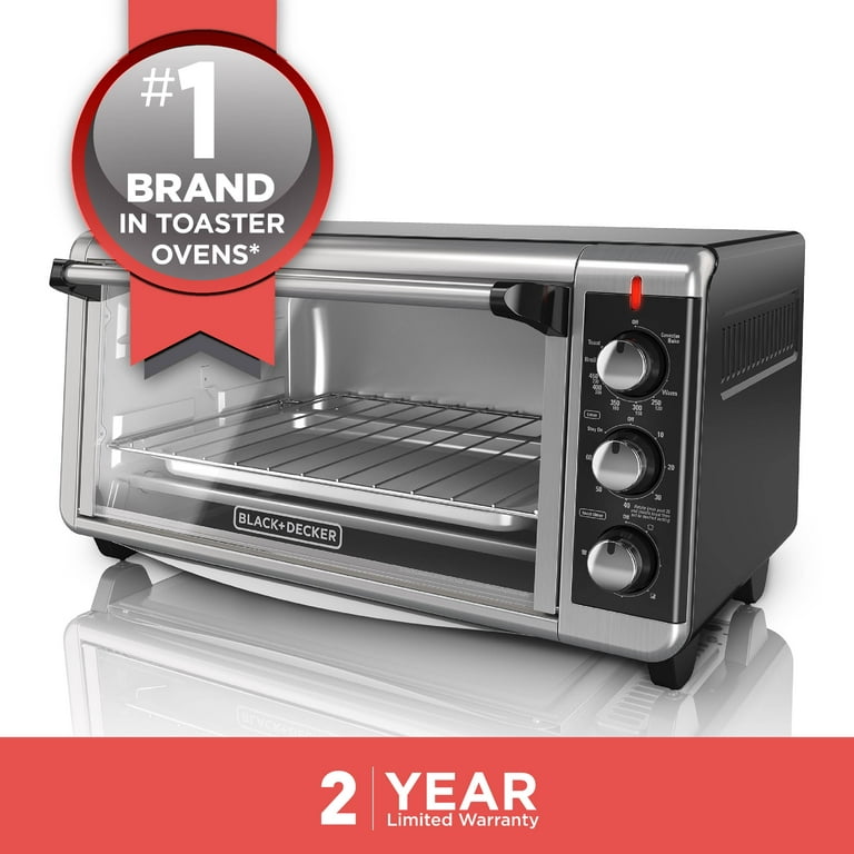 BLACK+DECKER 4-Slice Silver 1500-Watt Toaster in the Toasters department at