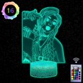 thumbnail image 2 of Kids Light Jinx Arcane Toys 3D Lamp Optical Illusion Night Light 7 Color LED Home Bedside Night Mood Light, 2 of 5