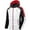 g White, variant on Men Clearance LYXSSBYX Winter Jackets for Men Clearance Shiny Hooded Reflective Down Jacket Cotton Jacket