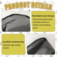 thumbnail image 3 of Foxtail Mask Dogs Head Protector, Foxtails Protection for Dogs Adjustable Elastic, Dog Soft Net Mask for Outdoor Hiking Camping, Breathable Mesh Muzzles for Dog(RL), 3 of 6