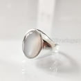 thumbnail image 2 of Grey Moonstone Ring, Silver Jewelry, 925 Silver Ring, Anniversary Gift, Natural Grey Moonstone, June Birthstone Ring, Heavy Mens Ring, Spiritual Healing Gemstone, Christmas, Mens Signet Ring, 2 of 8
