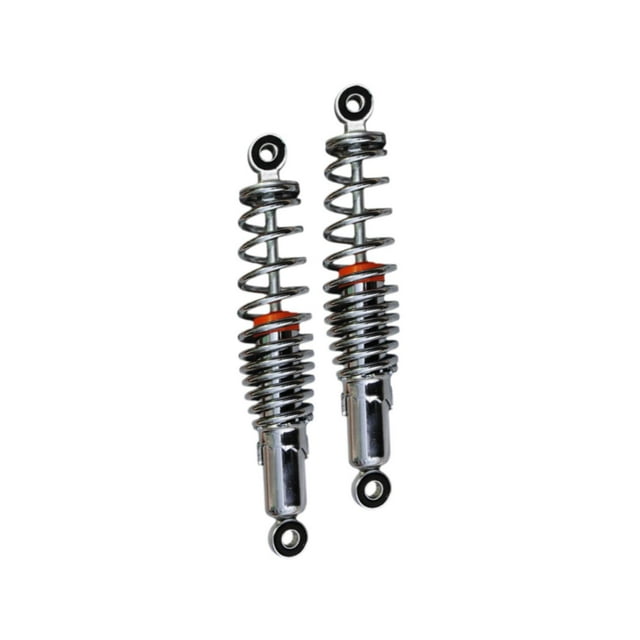 Colaxi 2 Pieces Generic Rear Shock Absorber Directly Replace Repair Part Accessory Shockproof, for Scooters Spring Rear Shock Damper Holes Distance 310mm