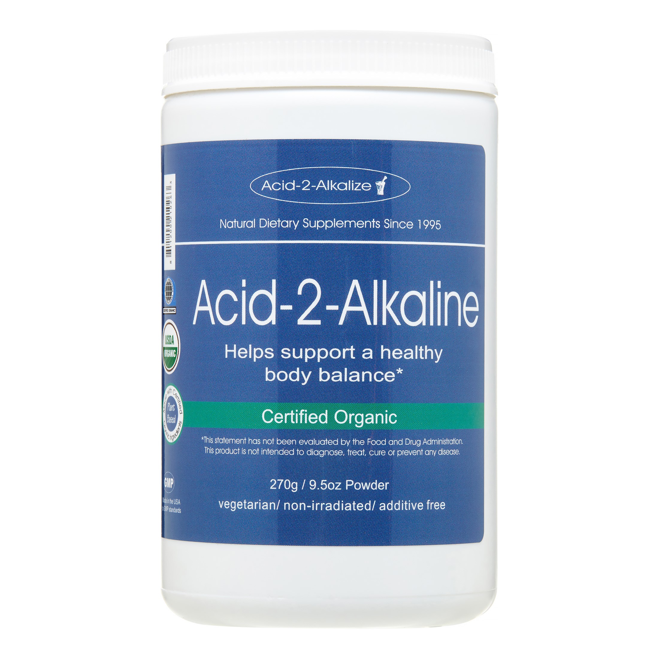 Acid2Alkaline 270g/ 9.5oz Powder