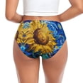 thumbnail image 3 of Womens Underwear Whimsical Sunflowers Night Sky Cuteness No Show Seamless Underwear for Women, Soft Stretch Women's Panties, Hipster Ladies Panties Bikini Underwear Briefs, 3 of 6