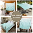 thumbnail image 6 of Blue Ombre Tapestry for Bedroom Wall Hanging Tapestry, Farmhouse Stripes Modern Abstract Art Ceiling Backdrop Tapestries Poster Blanket Wall Decor for Teens Room Living Room Dorm 51" x 59", 6 of 8