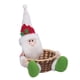 thumbnail image 2 of WAITLOVER Cesta de almacenamiento de dulces navideños, cuenco para dulces de Papá Noel T7N7, adecuado para mesa de comedor de invierno, 2 of 4