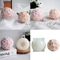 thumbnail image 4 of Molde de silicona para fabricación de velas de rosas, fragancias únicas, aromaterapia, moldes de resina, adorno para el hogar, moldes florales para velas, 4 of 5