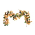 thumbnail image 2 of Ihhxbz Household Essentials,Rose Pumpkin Vines Festival Rice Simulation Maple Leaf Party Decoration Vines 78.8in, 2 of 2