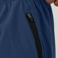 thumbnail image 3 of Hvot&aat Men's Athletic Running Shorts Quick Dry Workout Gym Shorts with Zipper Pocket Hiking Tennis Wide Leg Shorts, 3 of 5