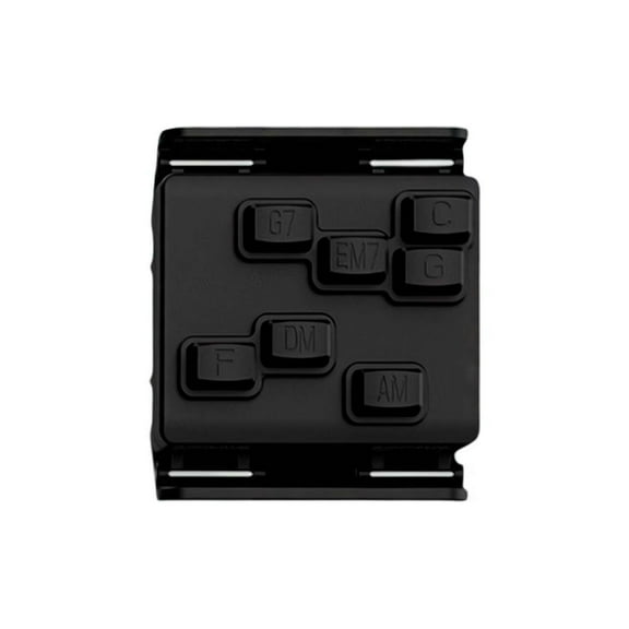 YUEVE Musical Instruments Guitar Chord Trainer Ukulele Aid Easy Kit Chord Assisted Learning Tool Ukulele Attachment Finger Ukulele Chord Presser For 23 Inches And 26 Inches One String Black