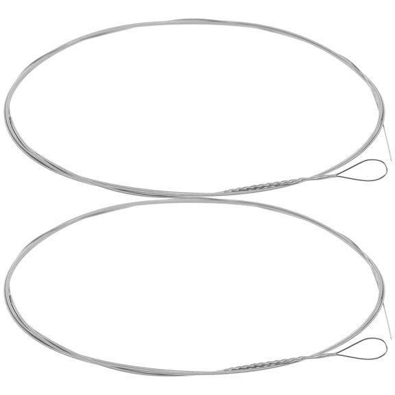 2 Pcs Hammered Dulcimer Instrument Strings Wire Replacement